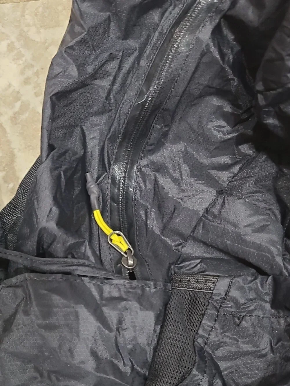 Packable Black Men’s Backpack - Lightweight Travel Companion